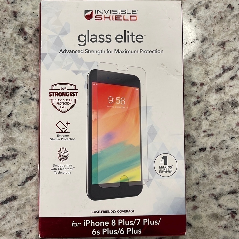 Glass Elite invisible shield for iPhone 8 Plus/7 plus/ 6s plus / 6 plus